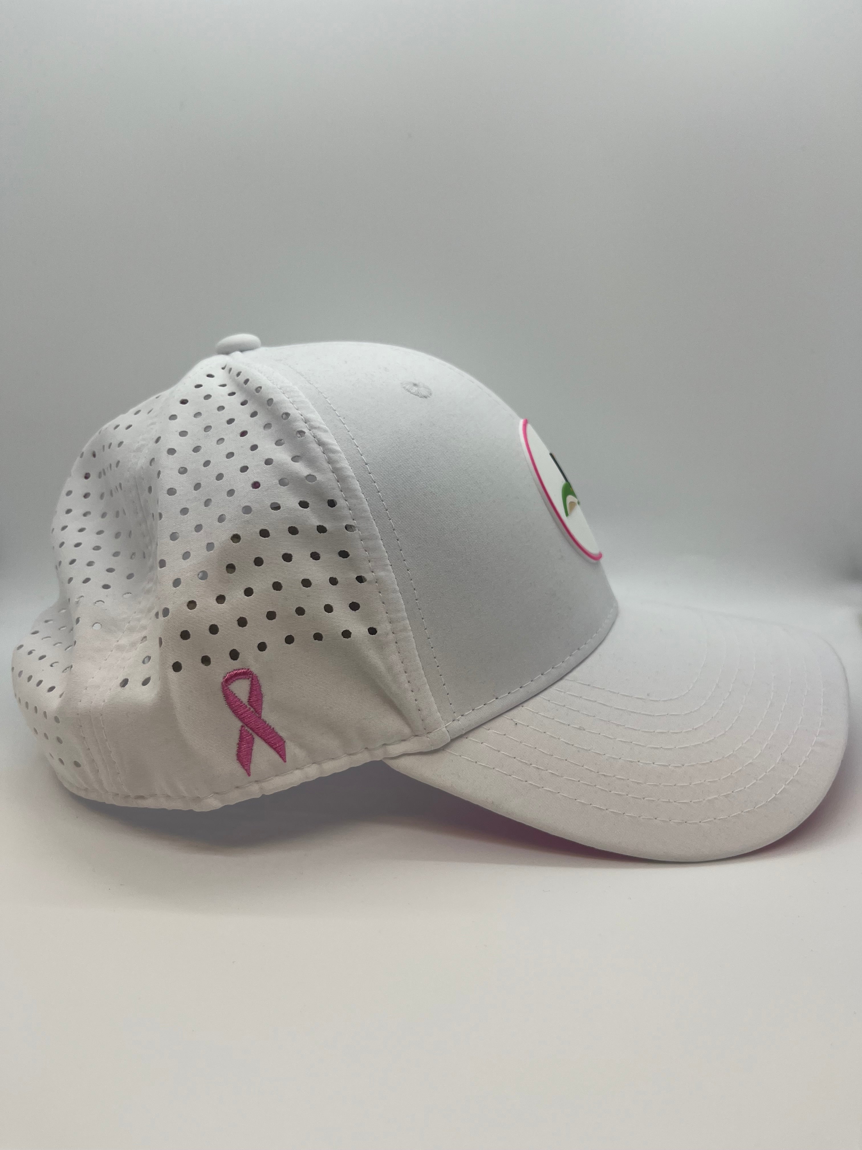 D.Hudson X Golf Event Planning Golf Hat (White/Pink)